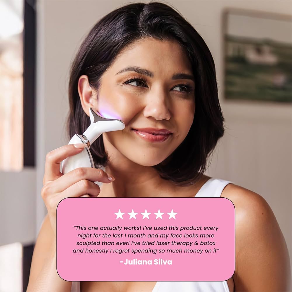 MEDIGLOW™ 7 In 1 LED Light Facial & Neck Sculptor